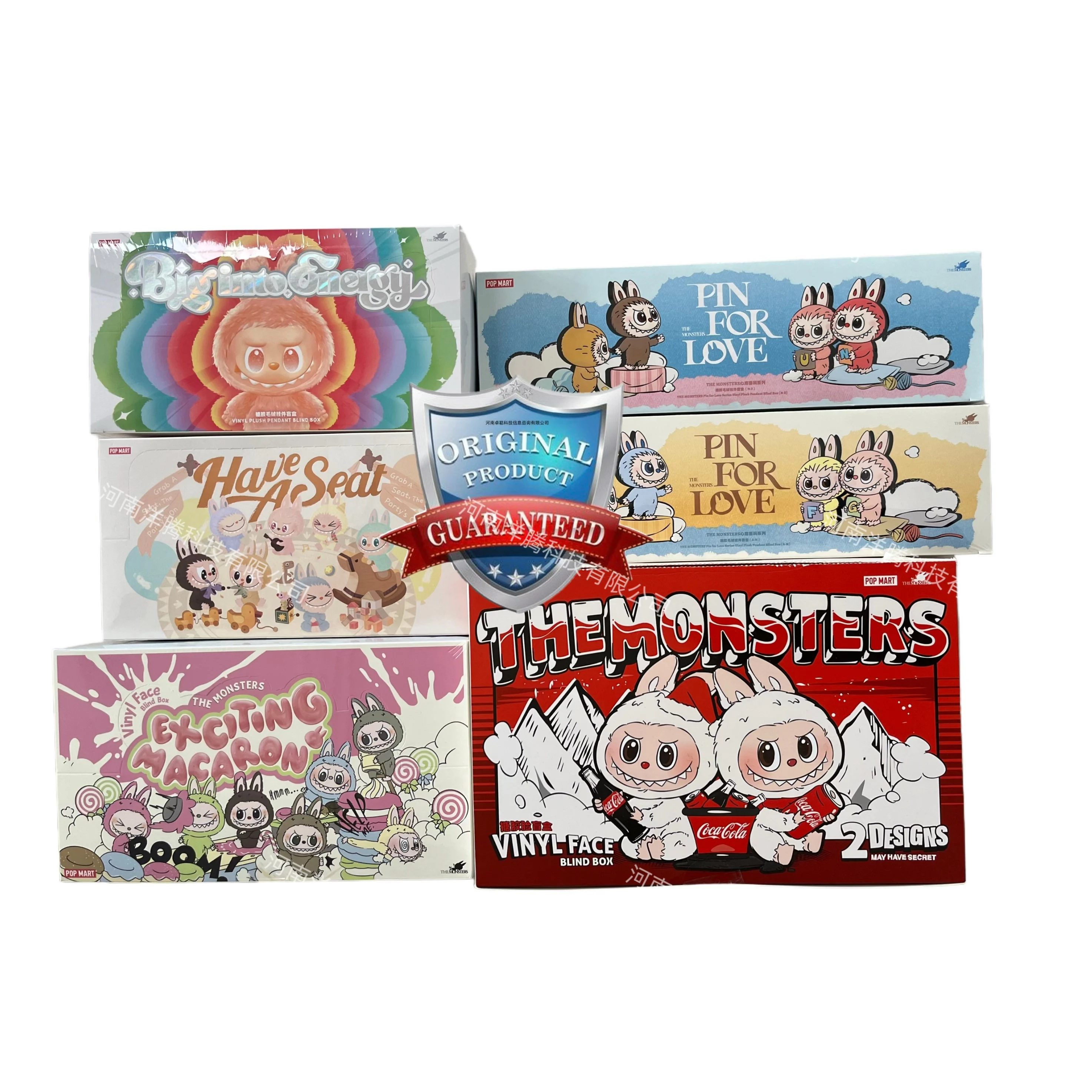 NEW Pop Mart Labubu V3 Doll - The Monsters Big Into Energy Plush