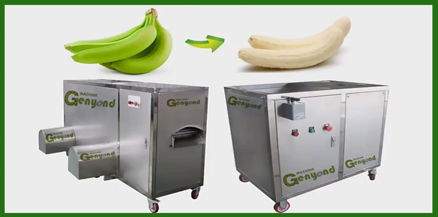 Automatic Industrial Green Banana Peeling Machine/banana Peeling Equipment/plantain Peeler