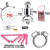 round ring+S size penis+pink belt