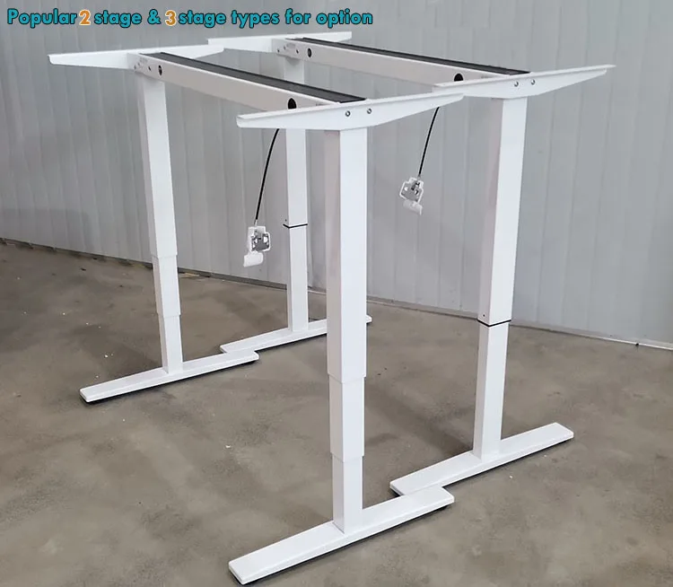 Desk frame options