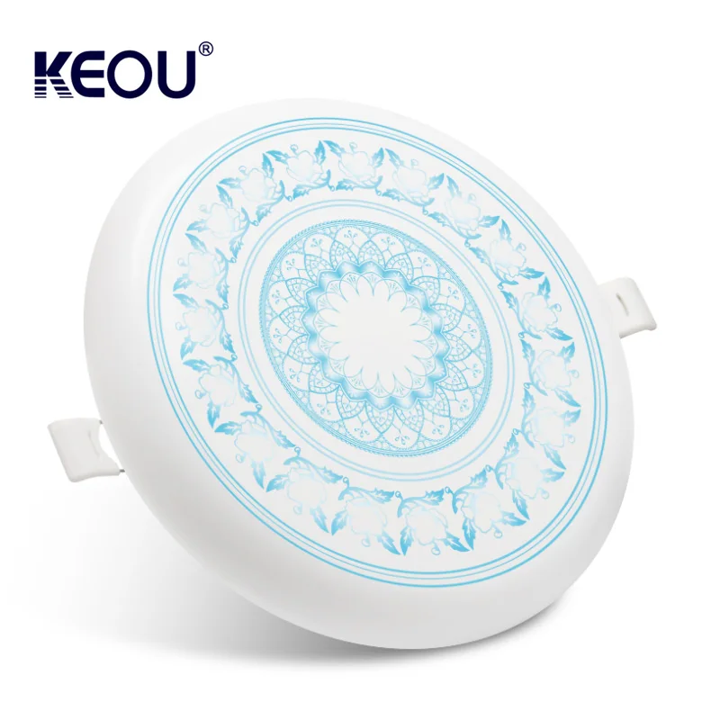 Round Surface Mounted Recessed Ceiling Panel Downlight 24w Led Panel Light Color Frameless Led Lamp