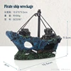 Pirate ship wreckage
