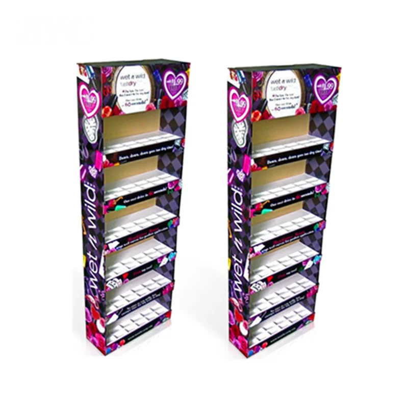 OEM & ODM Advertising Cardboard Sidekick Display for Walmart