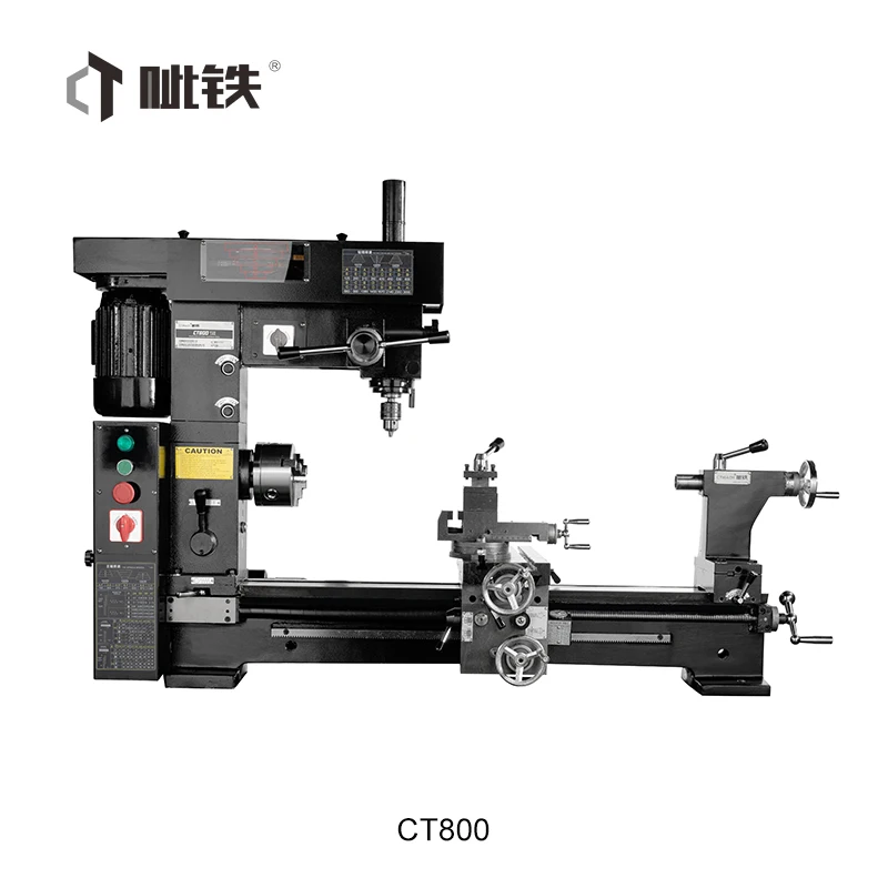 Hp800 Hq800 Metal Lathe Machine CT800 Metal Mini Lathe Machine