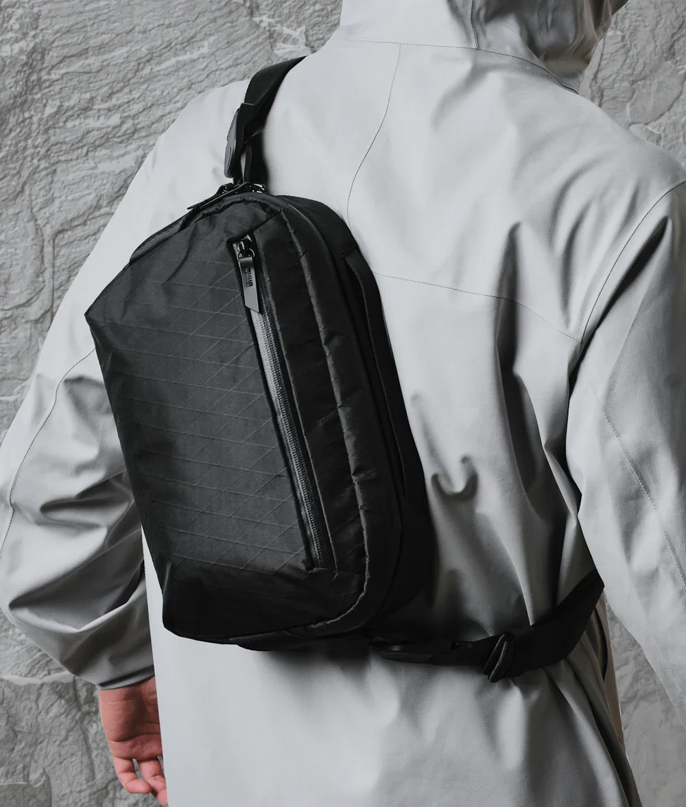 ISO9001 Factory Custom Waterproof XPAC Pouch Chest Bag Fanny Pack Crossbody Sling Bag