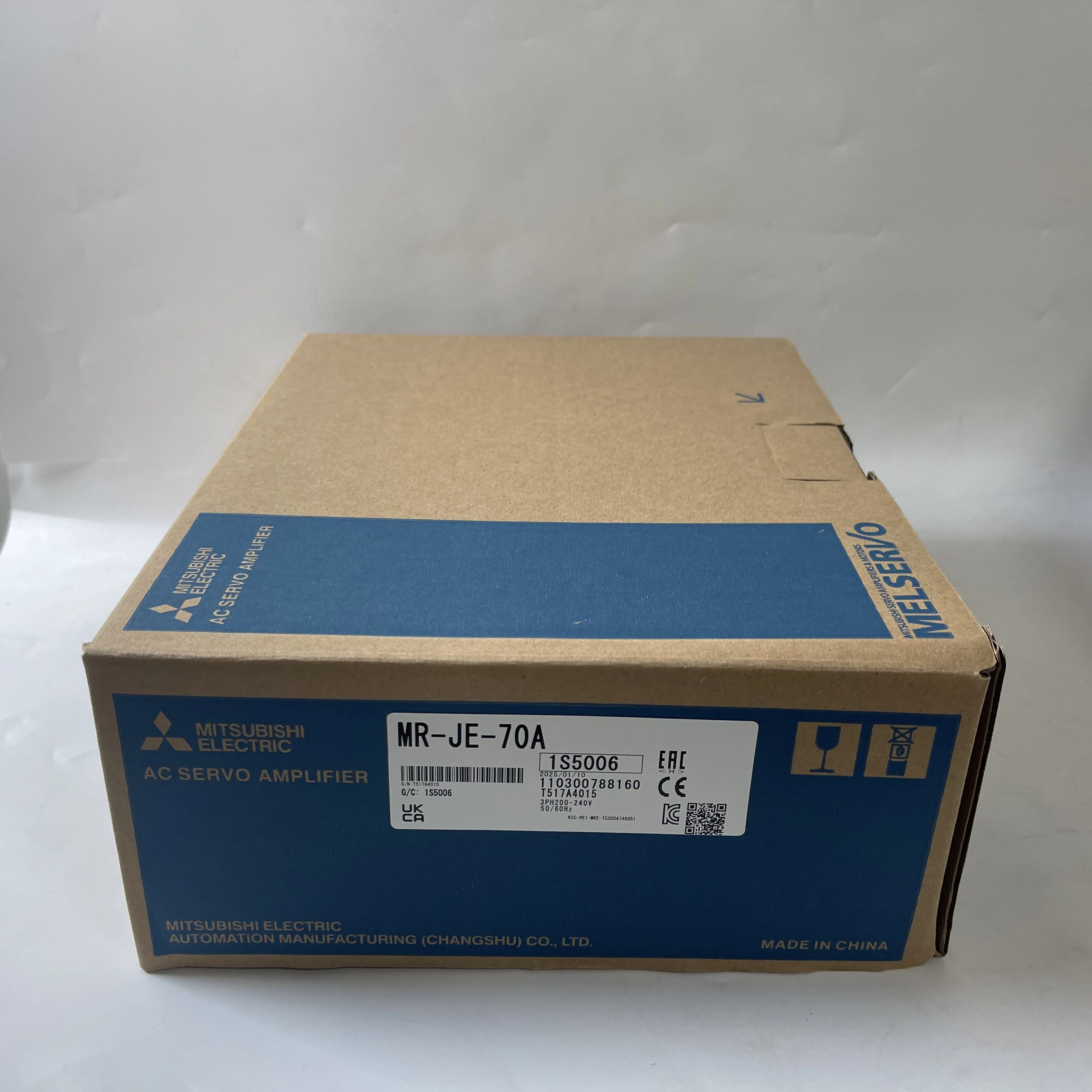 MITSUBISHI AC Servo Amplifier MR-JE-70A MITSUBISHI AC Servo Amplifier MR-JE-70A