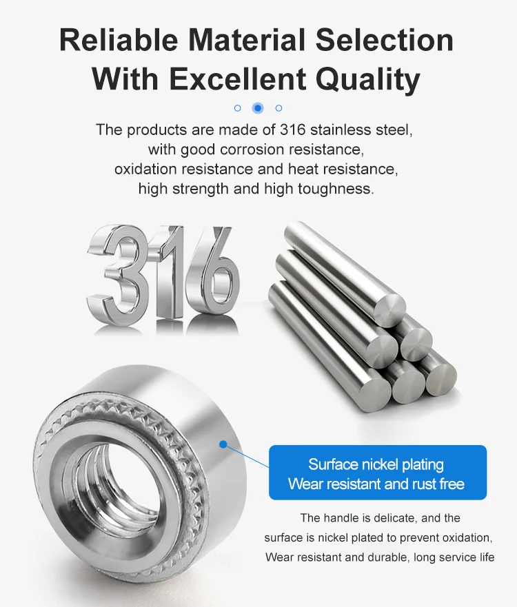 Fastener Manufacturer Nut Supplier Standard Stainless Steel Carbon