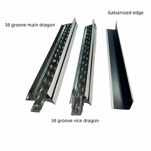 T-shaped grille for ceiling components, galvanized steel T-shaped with ceiling keel
