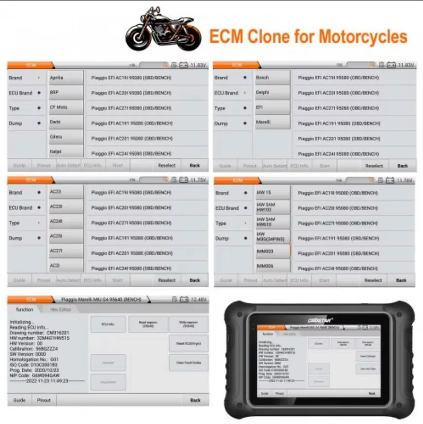Original OBDSTAR DC706 [Single Module] ECM TCM BCM Cloning Programming ...