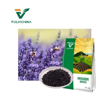 FULVICHINA 45%min Organic Fertilizer Black Granules for Agriculture Potassium Humate Fulvic Acid