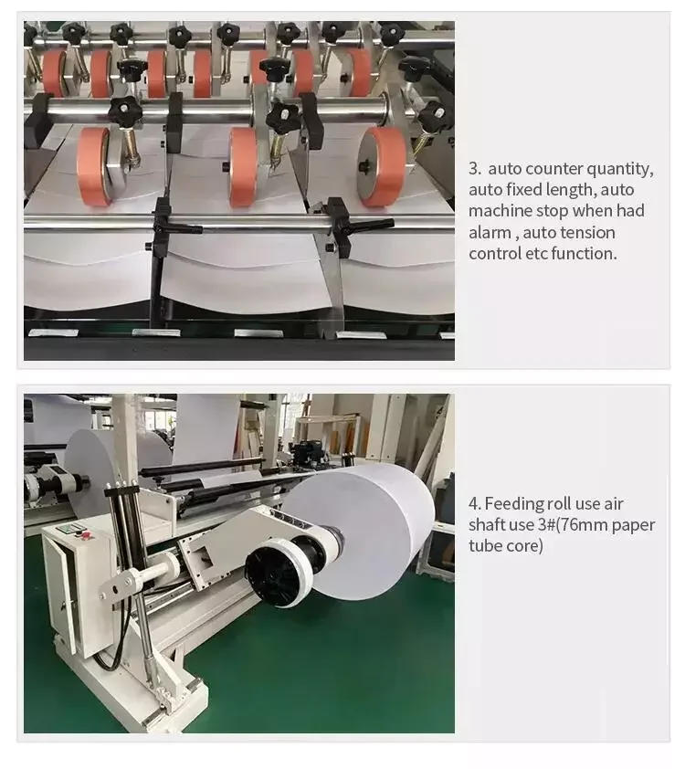 Automatic A4 Paper Cutting Machine And Packing Machine A3 A4 A5 Size ...