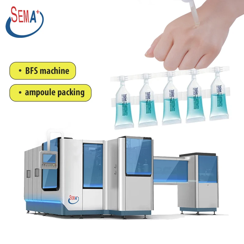 Blow Fill Seal BFS System Infusion Line for PP Bottle IV Fluids Machine Non-PVC
