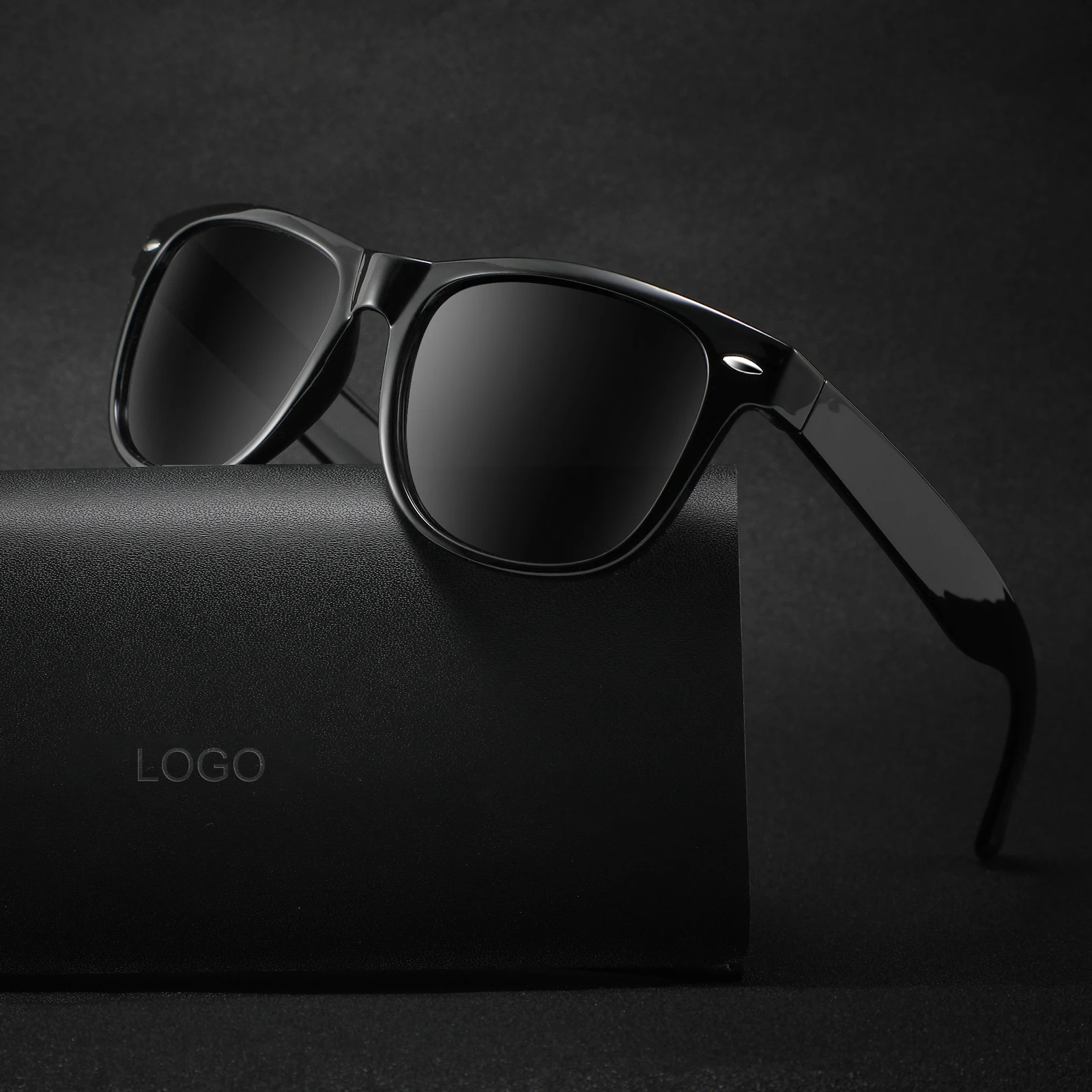 2025 Cheap Factory Designer Custom Logo Brand Sunglasses Luxury Logo Friendly Recycled Polarized Sunglasses