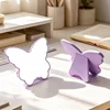 Butterfly desk mirror-purple