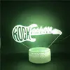 Base de grieta blanca-estilo de guitarra