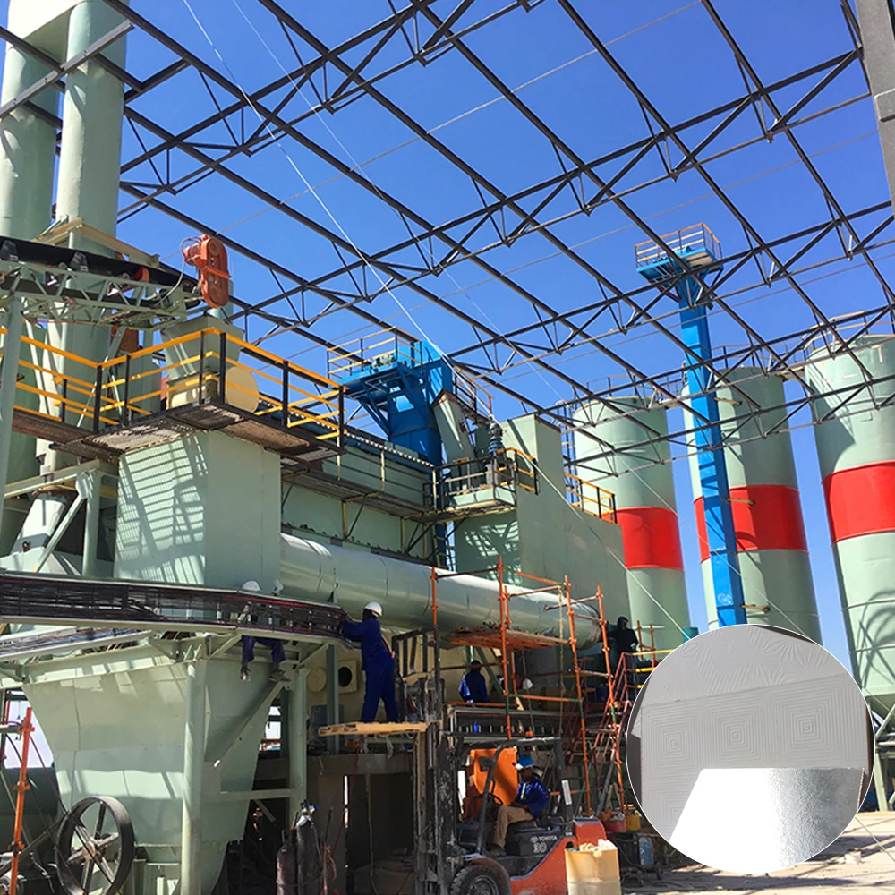 Automatic Gypsum Powder Production Line Plant Including Plaster of Paris and Calcination Machine