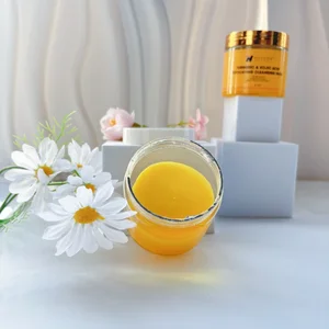 Custom Skin Care Vegan Herba Gel Cleansing Pads with Turmeric and Kojic Acid Pads  Dry Skin Exfoliating Face Cleanser