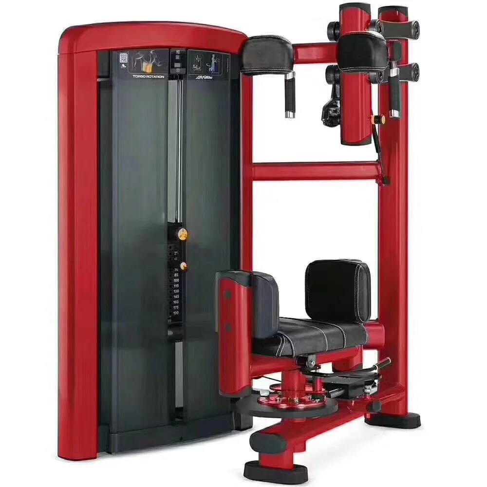 Wholesale Steel Pin-Loaded Torso Rotation Machine Gym Fitness Club Home  Commercial Use Strength Training Equipment Body Building