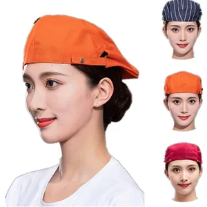Factory Food Service Baking Catering Coffee Bar Unisex Kitchen Restaurant Cooking Cafe Baker Waiter Waitress Chef Hat Beret Cap