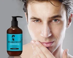 Private Label Natural Pure 280ml Deep Clean Smoothing Professional Beard Wash