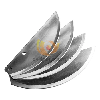 Food Machinery Blade Serrated Blade Can Be Customized Shaped Teeth Knife Stainless Steel Cutting Bone Meat and Vegetables