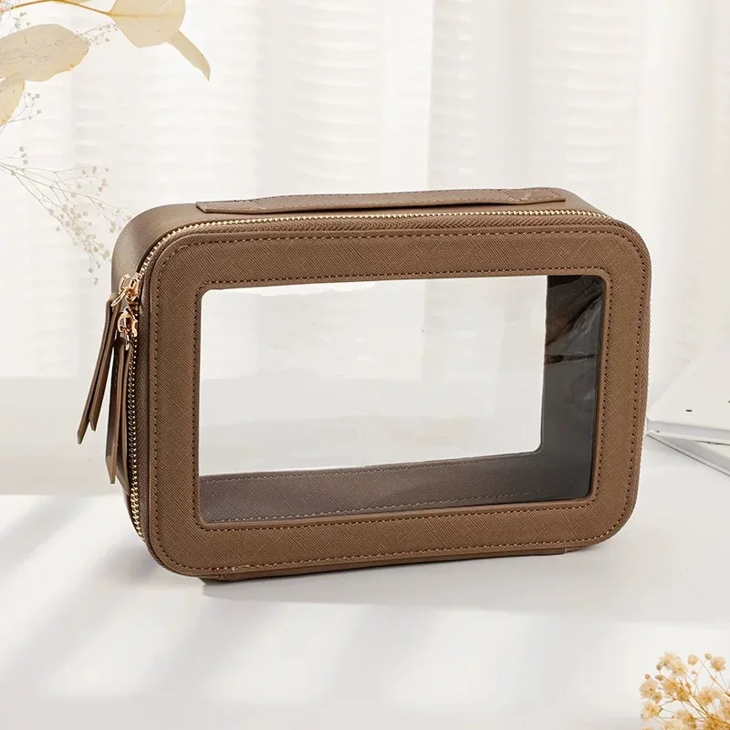 Innovative design product pvc cosmetic bag with large capacity waterproof travel makeup bag for woman cosmetic storage outdoor