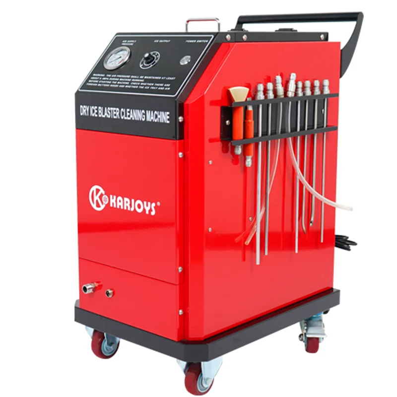 Electric Blasting Dry Ice Machine for Sale Effective Rust Removal Dry Ice Cleaner with Pump Used Condition