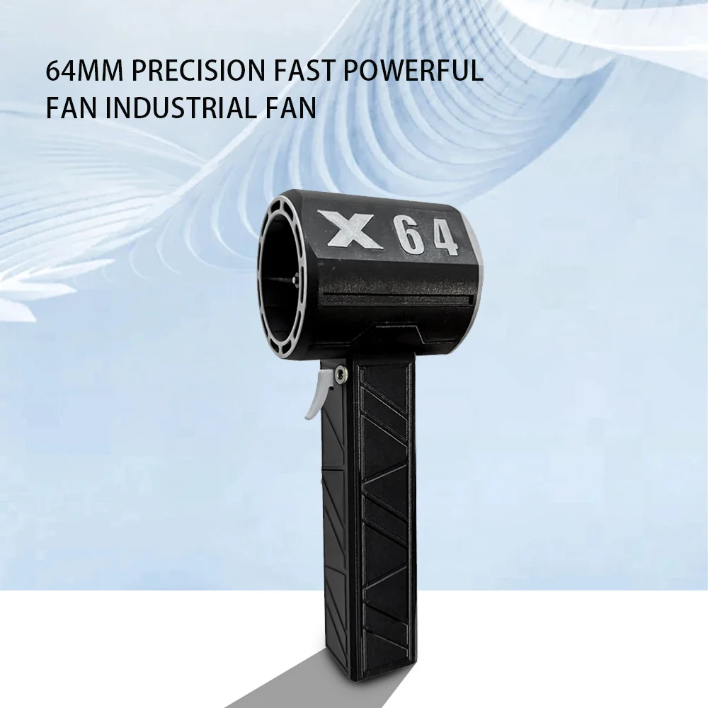 X64 Handheld Fan Car Violent Air Blower Wireless Air Gun 64mm Brushless Motor Powerful Electric Strong Dust Blower - view 5