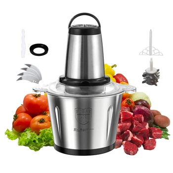 Multifunctional meat crusher and grinder home electric meat grinders slicer mini meat grinder stainless italy restaurant