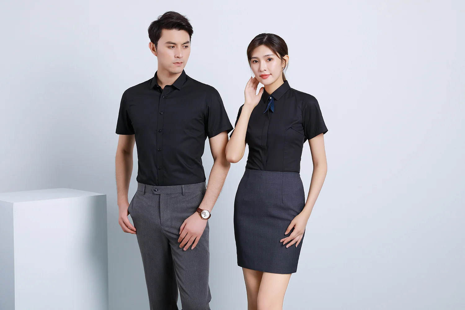 High Quality Skinny Fit Dress Shirt for Women Office Lady Formal Business  Style Plus Size Long Sleeve Summer Ready to Ship