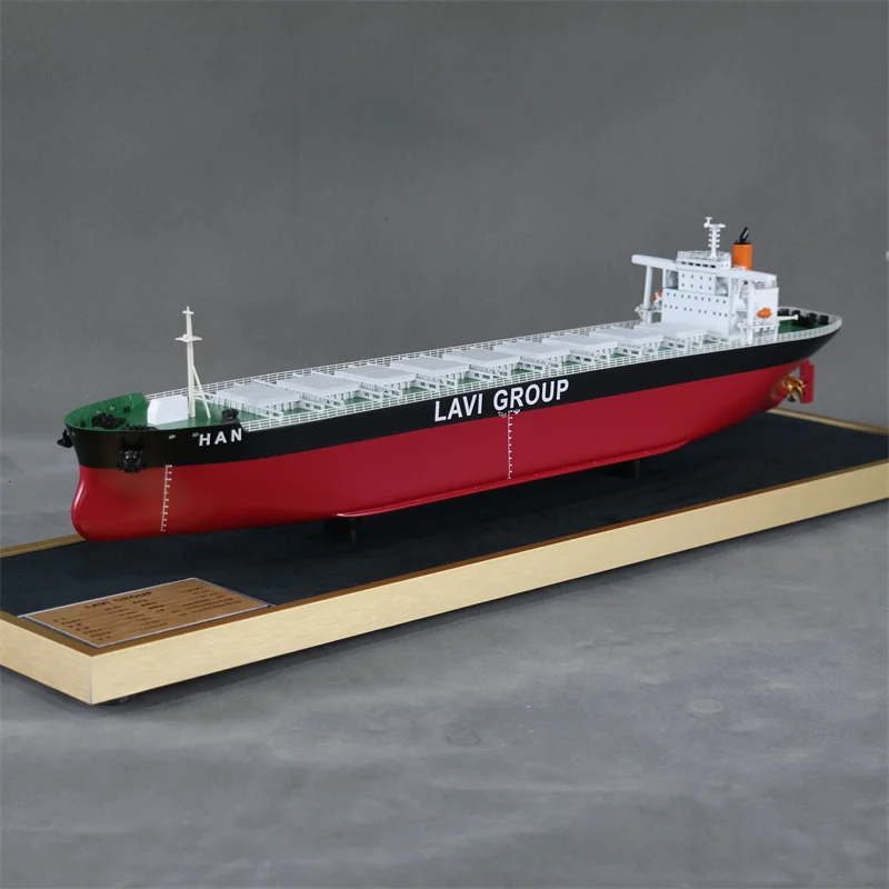 【A】Customized 65cm Plastic Bulk Cargo Ship Model Factory-Made Novelty Gift for Ship enthusiasts