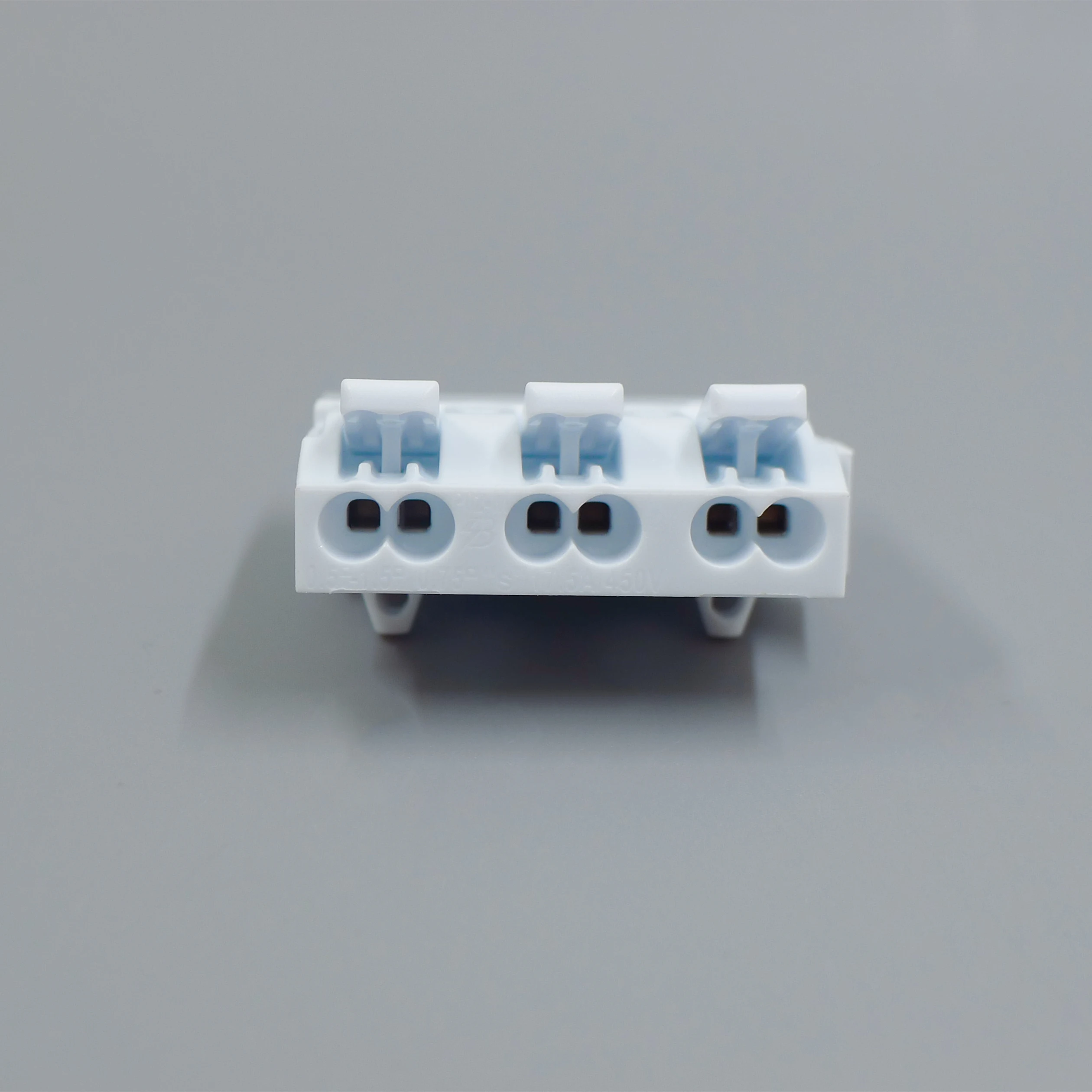 KREALUX BELEKS 3 - Pole Super - Thin Screwless Fast - Connect Multipolar Terminal Block with Fixing Snaps