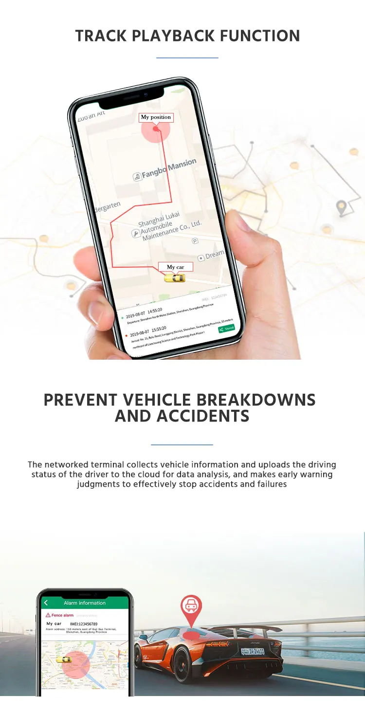 4g Gsm Gps Mini Tracker History Playback Truck Vehicle Location Tracker