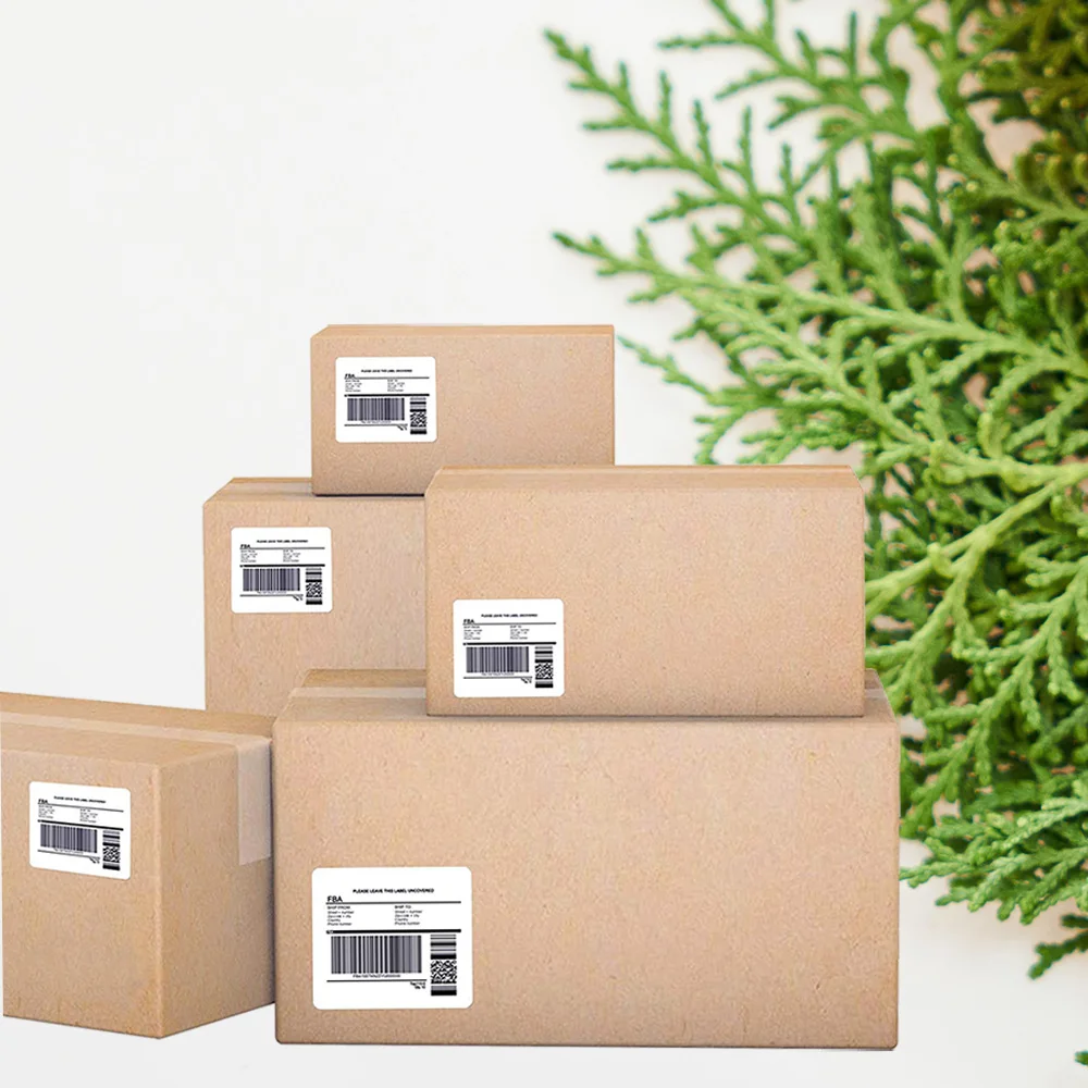 8.5x11 Inch A4 Size Shipping Label Fba 44up Barcode Label A4 Stickers