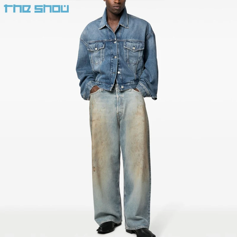 【QUALISARTIFPEREO】DIRTY BAGGY PANTS DIRTY BAGGY JEANS – The Wave Universe