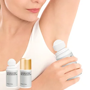 OEM ODM Natural Vegan Roll-On-Ball Eucalyptus AHA Gel Stick Deodorant Body Antiperspireant Refreshing and Soothing