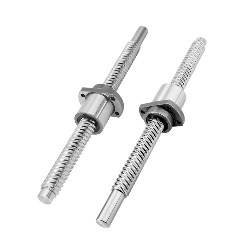 Left Thread SFU1604 SFU1605 SFU1610 Single Nut Ball Screw C7 1604 1605 Ball Screw 1610 Ball Screw for 3D Printer