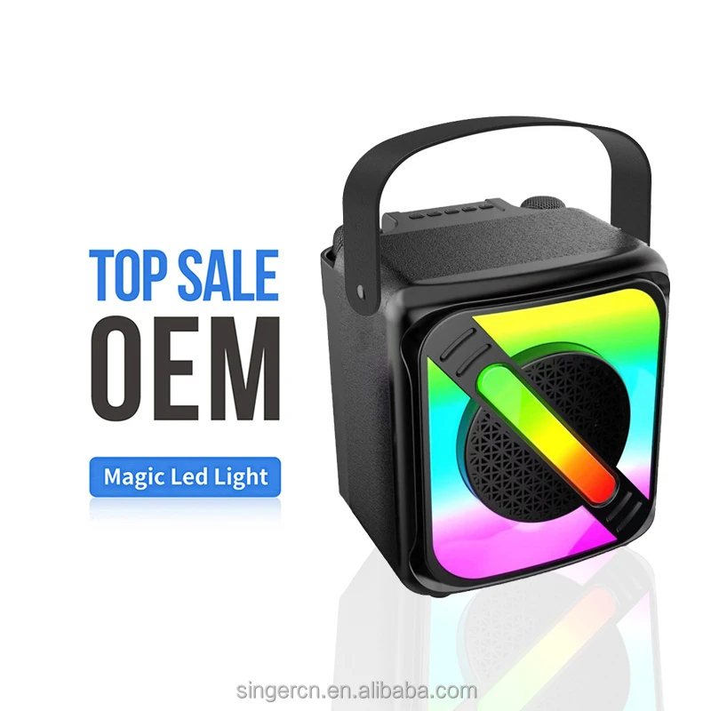 Portable Bluetooth Zebronics Infinity Smart Zeb Infinity V2 ABS-K4102  Portable Karaoke Speaker Bluetooth LED Lights