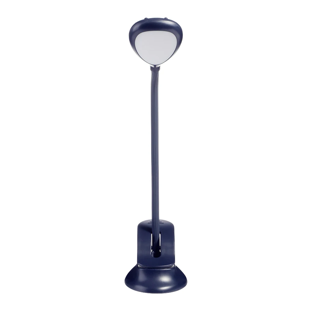 Home reading 1200mAh battery table lights desk clip rechargeable lamp