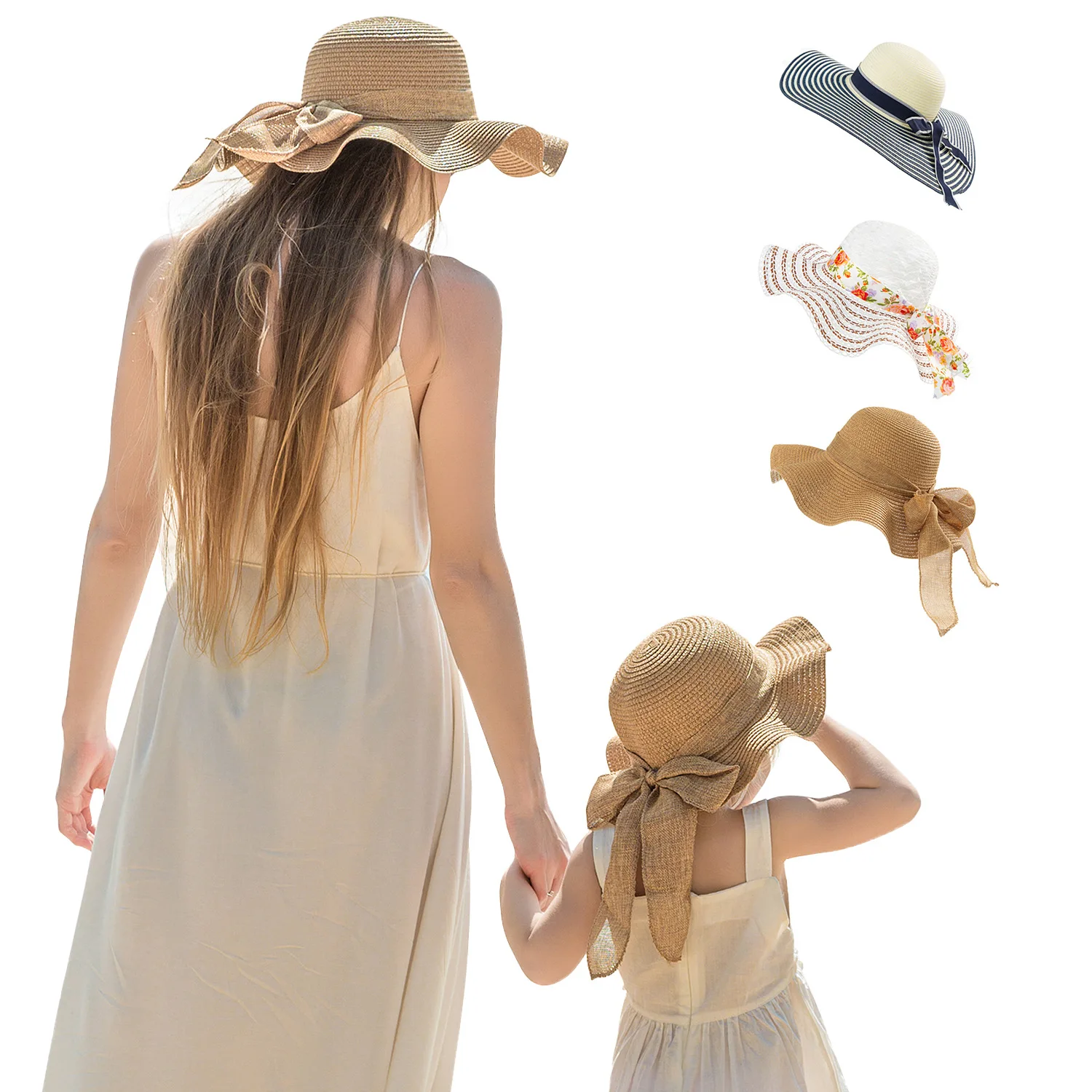 mommy and me sun hats