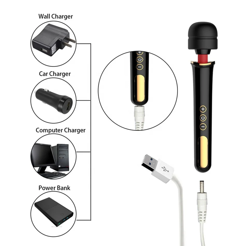 vibrating wand charger Magic Wand® Rechargeable Adapter main image 1