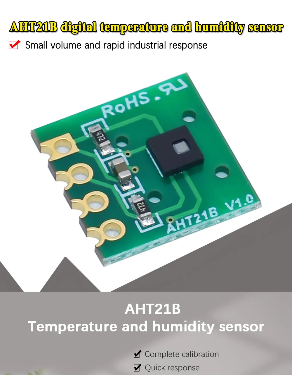AHT21 Digital Temperature And Humidity Sensor IIC High Precision Sensor 