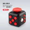 Cubo de Rubik de descompresión rojo y negro, 40g.