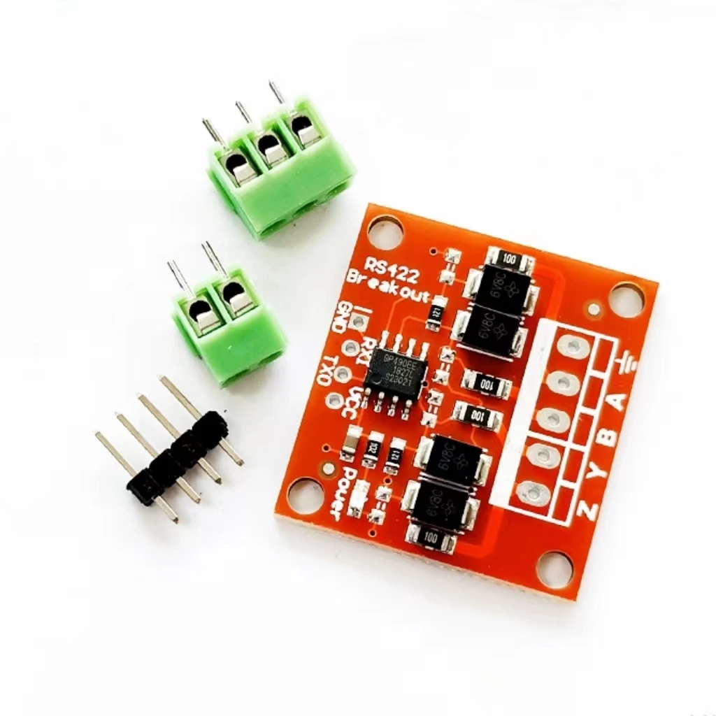 LiebeWH RS422 To TTL Bidirectional UART Serial Port Conversion Board 5V PCB Level Converter Module Full Duplex Single Chip Converter Module
