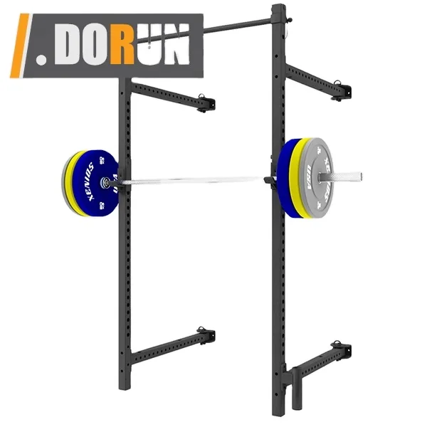 Rack Da Parete K-Sport Per Squat E Trazioni - Portata 225kg, Pieghevole, Made In EU - Foto 3