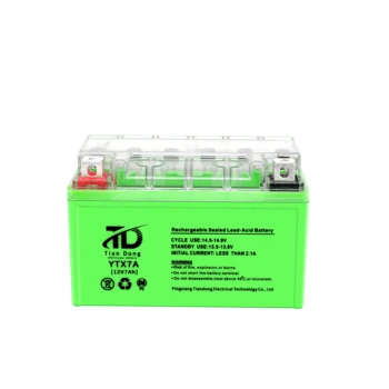 YT7 High performance Maintenance Free 12V  Lead Acid Battery 12v7ah Motorcycle Battery