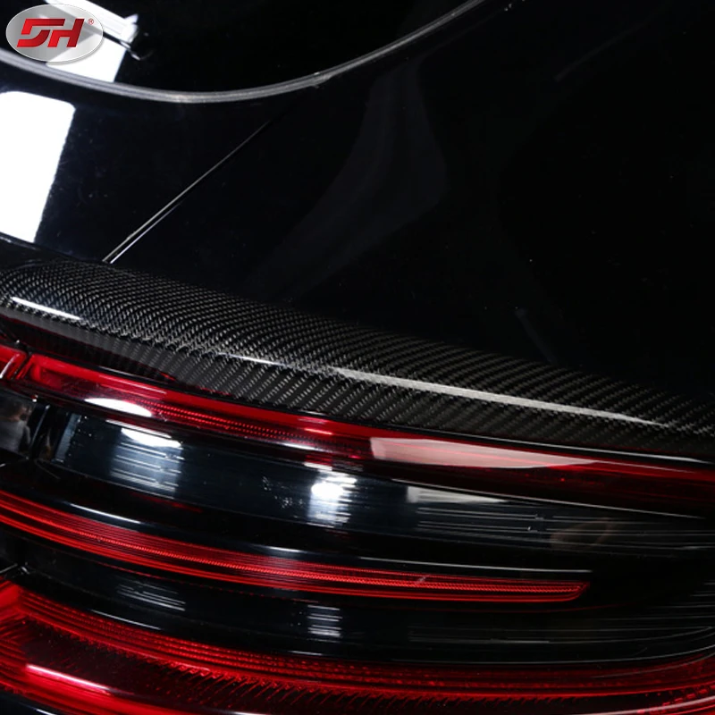 for Porsche Macan 95B 2014-2018 carbon fiber middle spoiler top wing rear spoiler