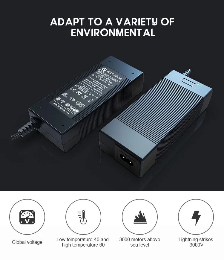 
 Gojusin  54.6V 1.5A battery charger for 48V 8ah for Electric bike hoverboard scooter in stock  