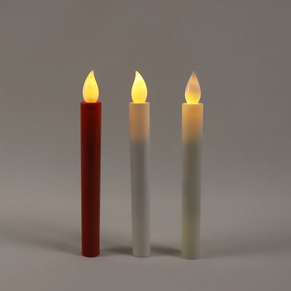 Plastic Mini Candles LED Tea Light Newish Wholesale Christmas Battery Operated Electric Flameless