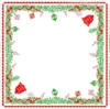 pink Christmas Tile mat